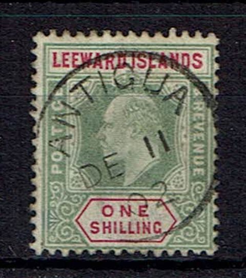 Image of Leeward Islands SG 26a FU British Commonwealth Stamp